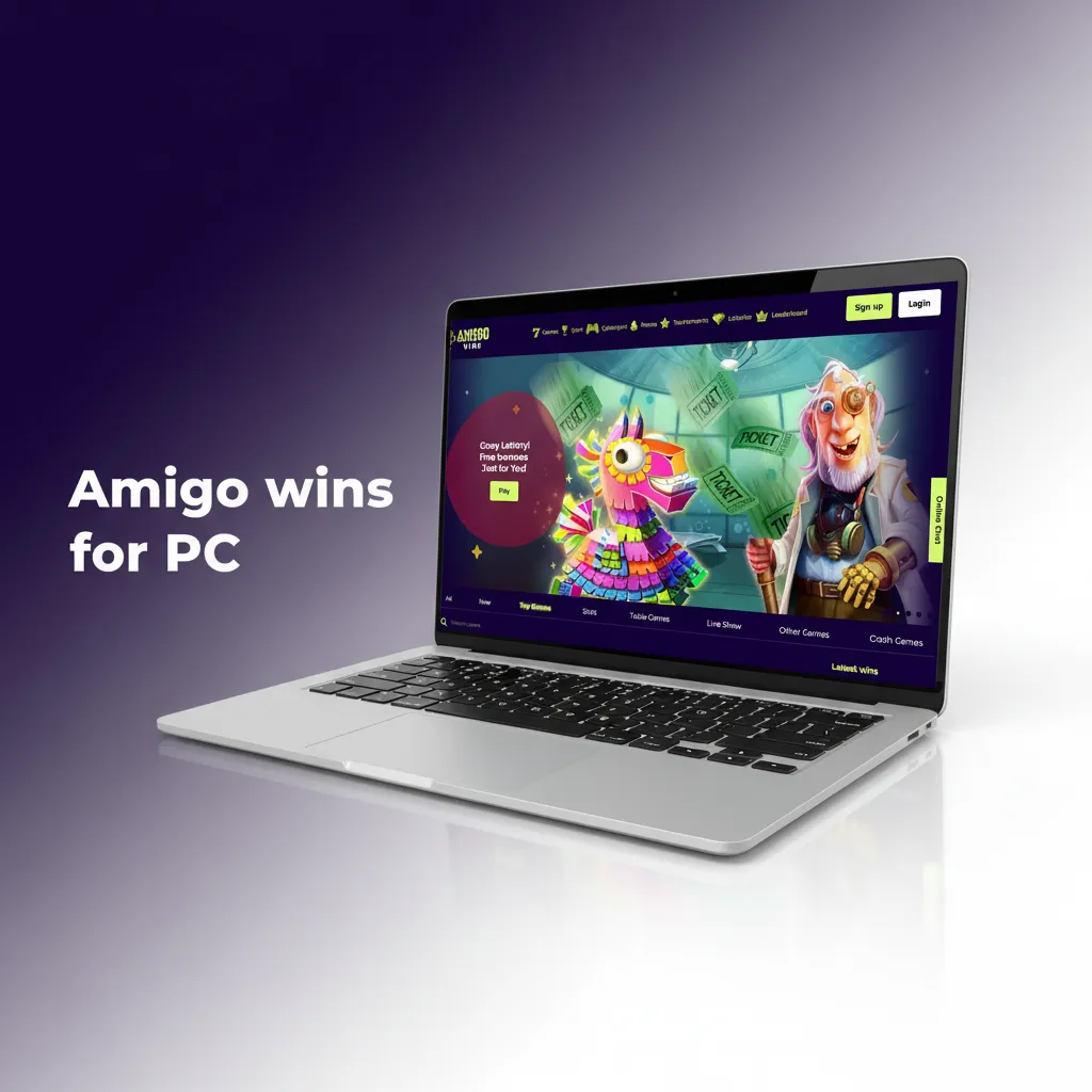 Guide: Use Amigo Wins in browser on Windows/macOS; create a desktop shortcut in Chrome/Edge for fast access to the casino.