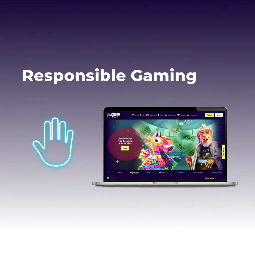 Responsible gaming: play within your means; set limits, time-outs, self-exclude, track spend, avoid chasing losses.