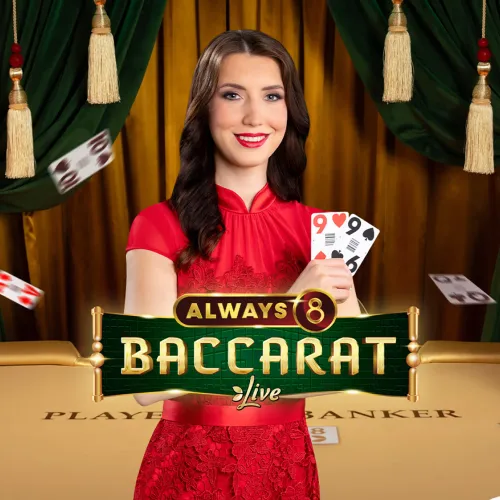 Baccarat Live at Amigo wins is classic Punto Banco play with side bets, roadmaps, and presentation for sessions at any stake.